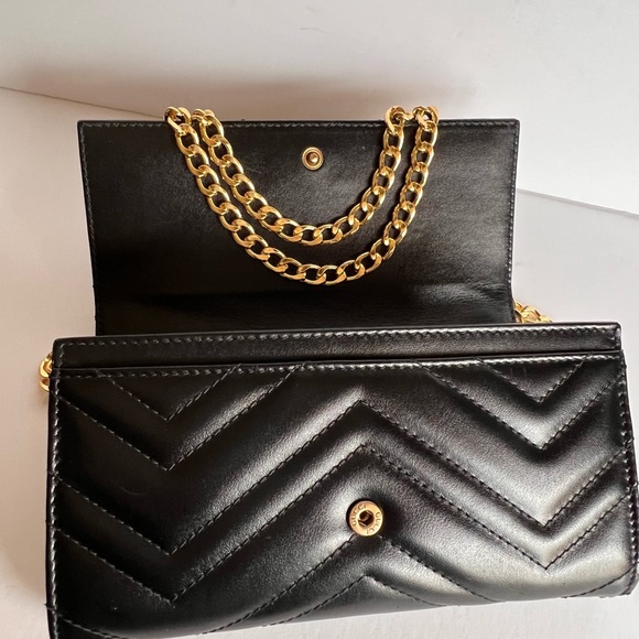 🌺GUCCI MARMOT WALLET-CROSSBODY MINI BAG 🌺 - Picture 6 of 16